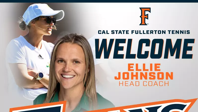 Ellie Johnson named head women's tennis coach - California State University, Fullerton